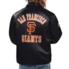 San Francisco Giants Option Route Coaches Jacket back