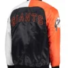 San Francisco Giants Satin Tri Color Jacket back