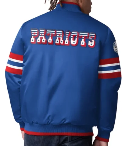 Scout I New England Patriots Jacket back webp