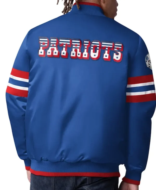 Scout I New England Patriots Jacket back webp