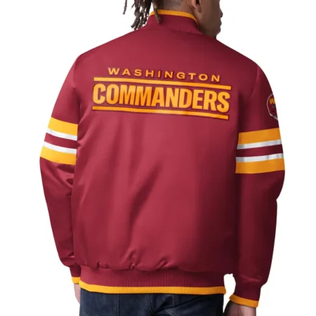 Scout I Washington Commanders Jacket back webp