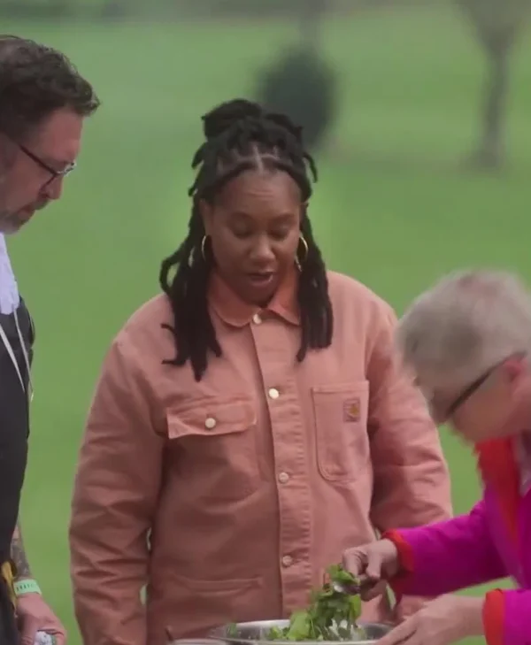 Searching for Soul Food 2023 Alisa Reynolds Pink Jacket