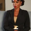 Shanola Hampton Found S02 Black Belted Blazer
