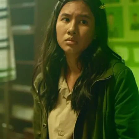 Shenina Cinnamon Photocopier Sur Cotton Jacket