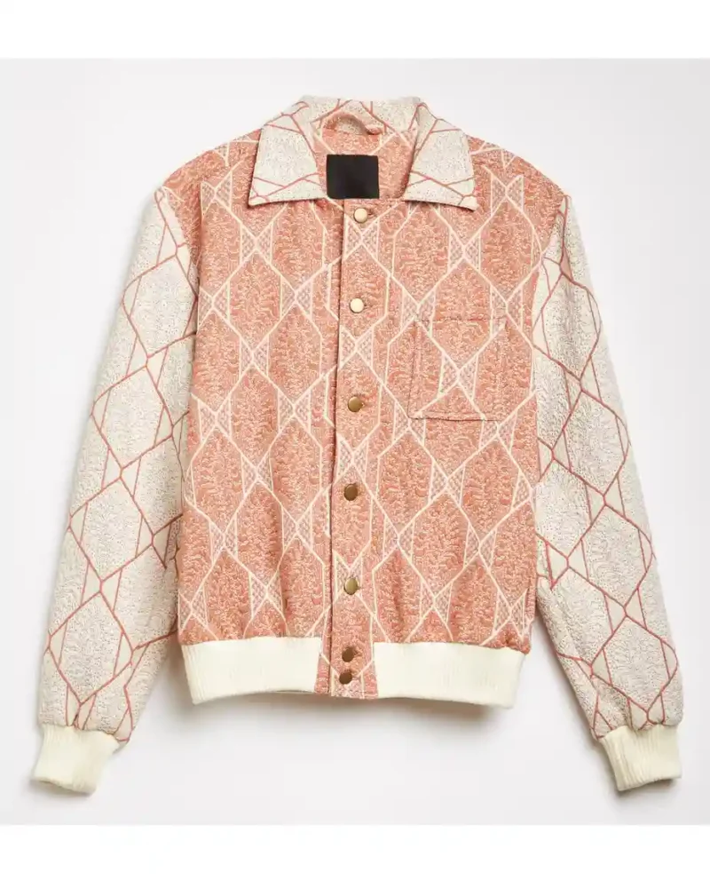 Shop Emily in Paris S04 Julien Printed Jacket webp