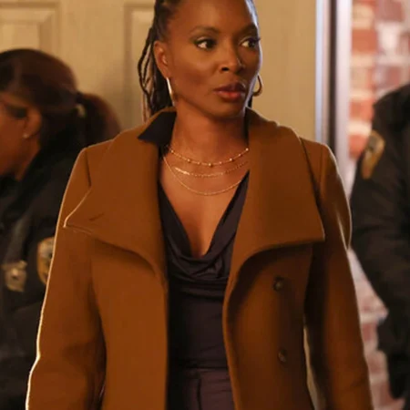 Found Season 02 Gabi Mosely Brown Coat