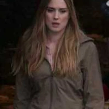 Shop Melinda Monroe Virgin River S02 Cotton Hooded Coat