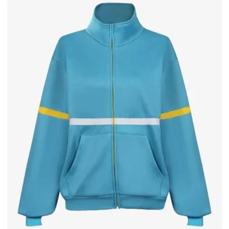 Shop Stranger Things S4 Max Mayfield Blue Jacket webp