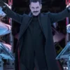 Sonic The Hedgehog Jim Carrey Trench Coat front webp
