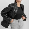 Sophia Womens Quilted Leather Jacket Style webp