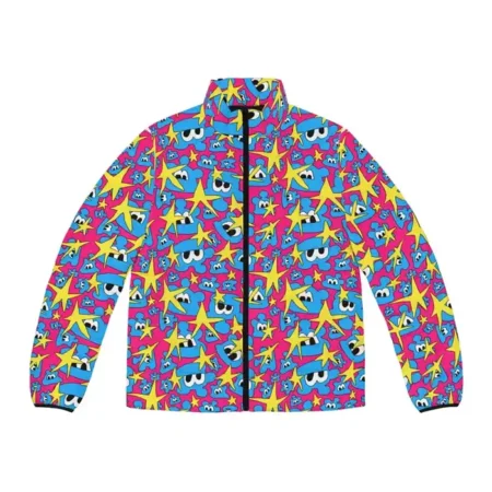 Starstruck Y2K Cartoon Puffer Jacket