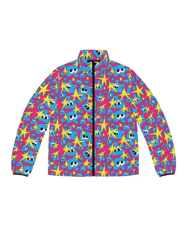 Starstruck Y2K Cartoon Puffer Jacket