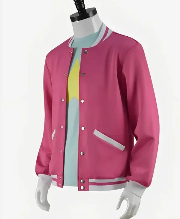 Steven Universe Pink Varsity Jacket webp