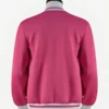 Steven Universe Pink Varsity Jacket Back webp
