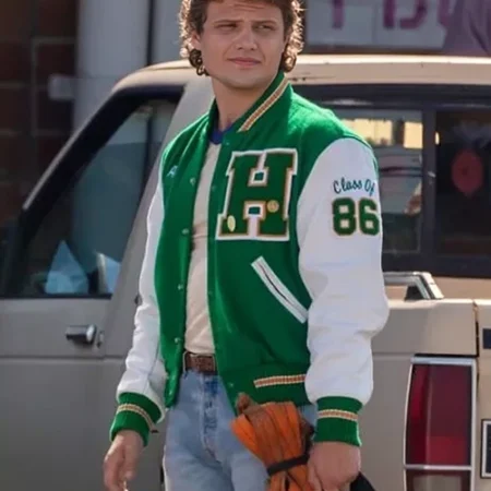 Stranger Things Andy Green Letterman Jacket webp
