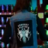 Stranger Things Eddie Munson Blue Denim Vest For Sale webp