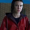 Stranger-Things-Eleven-Red-Hooded-Coat-closeup