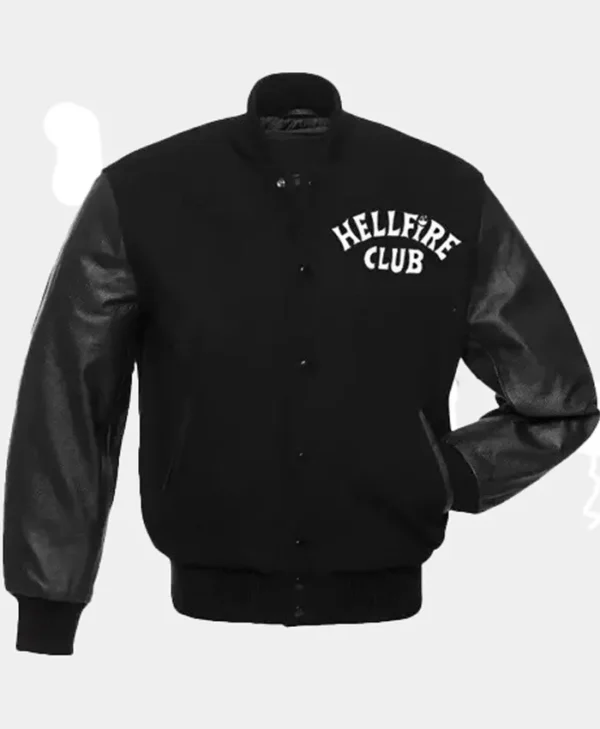 Stranger Things Hellfire Club Varsity Bomber Jacket 1 webp