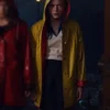 Stranger Things Max Mayfield Red and Yellow Coat For Sale webp