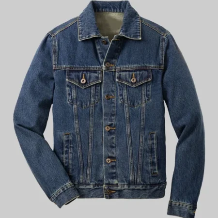 Stranger Things Mike Wheeler Blue Denim Jacket webp