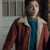 Stranger Things Nancy Wheeler Brown Jacket webp