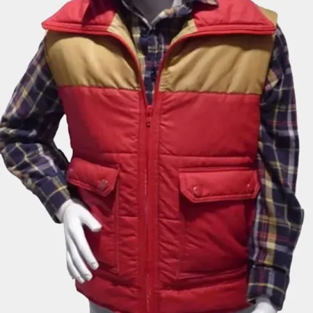 Stranger Things Noah Schnapp Red Vest webp