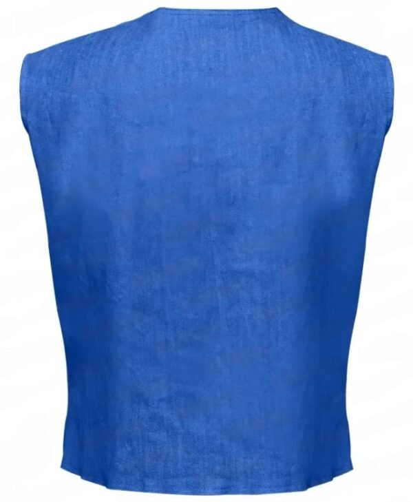 Stranger Things S04 Dustin Denim Vest back