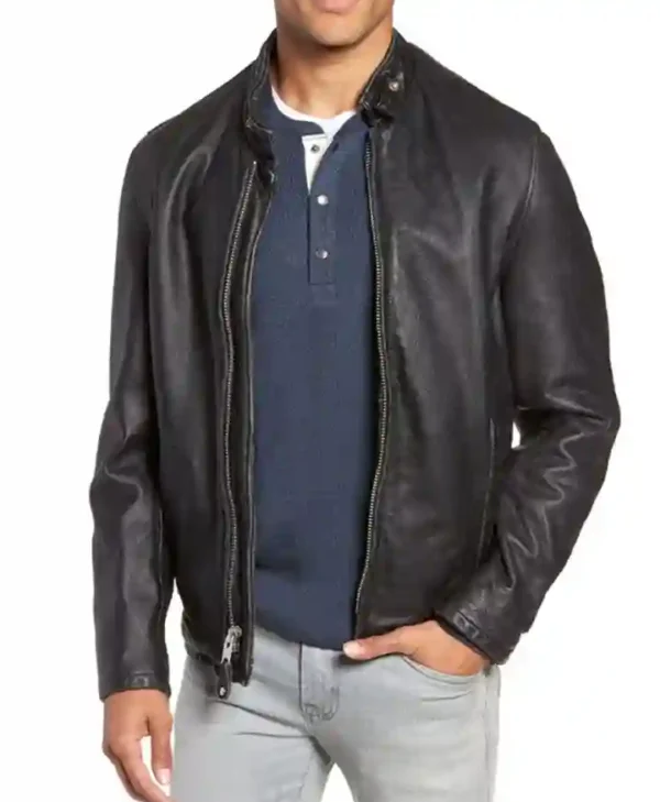 Stranger Things S04 Eddie Munson Black Leather Jacket Front Look webp