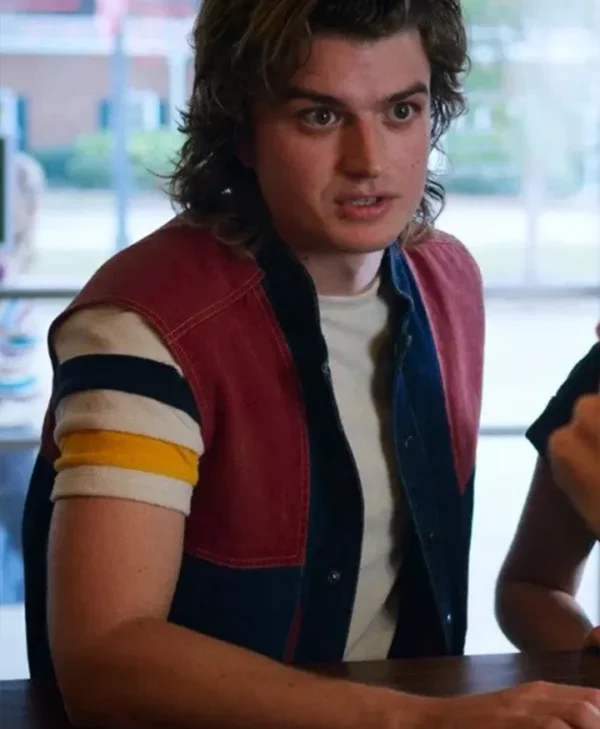 Stranger Things S04 Steve Harrington Denim Vest webp