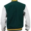 Stranger Things S4 Jason Carver Letterman Varsity Jacket back