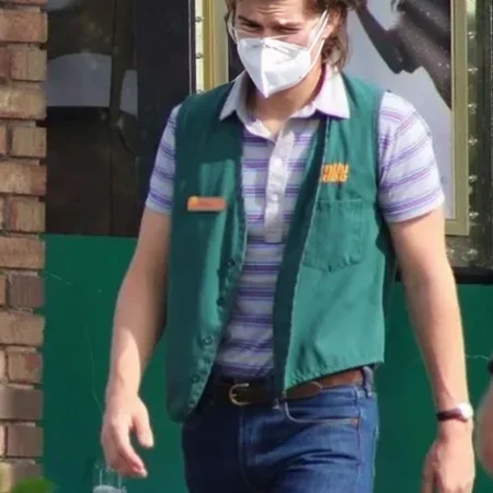 Stranger Things Steve Harrington Green Vest webp
