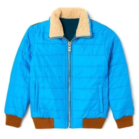 Sunburst Rainbow Puffer Jacket