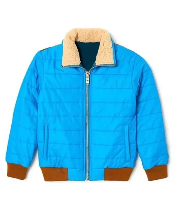 Sunburst Rainbow Puffer Jacket