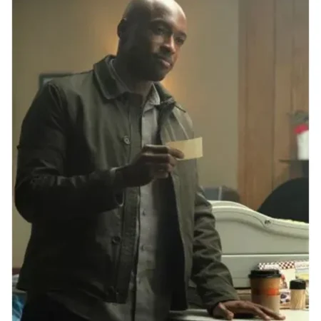 Superman and Lois Captain Luthor Black Cotton Jacket webp