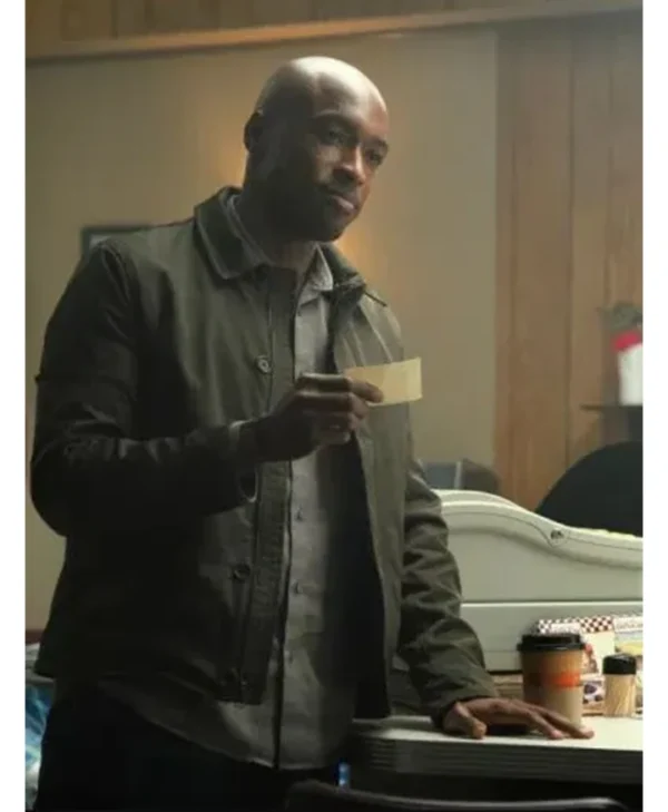 Superman and Lois Captain Luthor Black Cotton Jacket webp