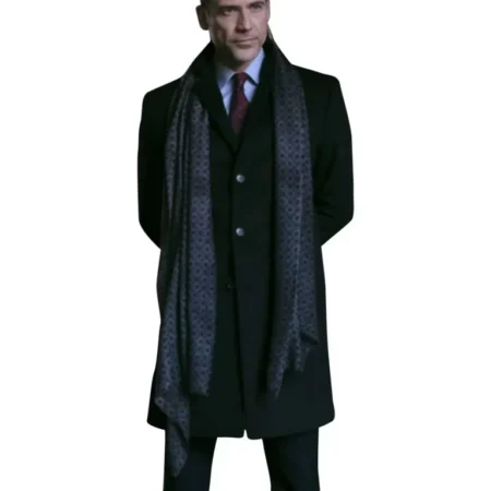 Superman and Lois Morgan Edge Wool Black Dinner Coat webp