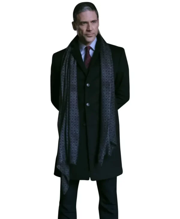 Superman and Lois Morgan Edge Wool Black Dinner Coat webp