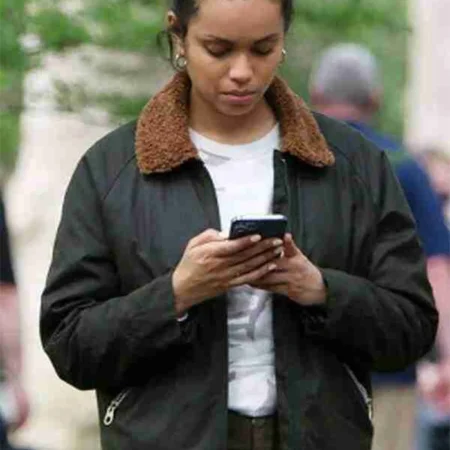 Suspicion Natalie Thompson Fur Collar Jacket front