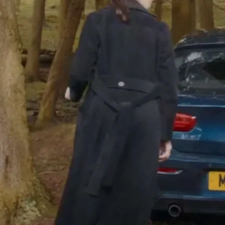 TVSeries Missing You 2025 Nia Emine Black Trench Coat