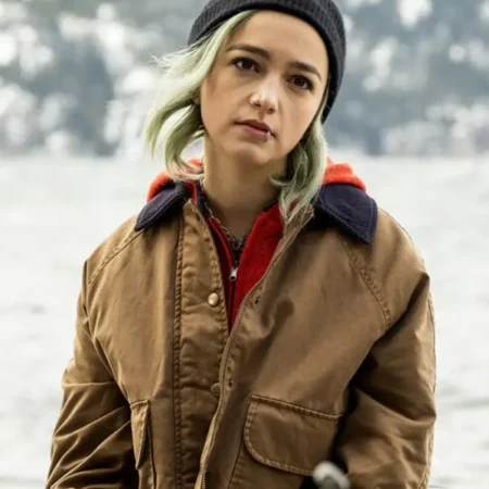 Taylor Blackwell Resident Alien S04 Brown Jacket webp