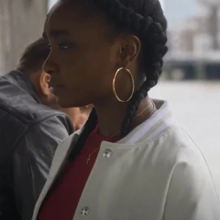 The Old Guard Nile Freeman White Jacket Front