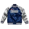 The Pick and Roll New England Patriots Navy Blue Jacket webp