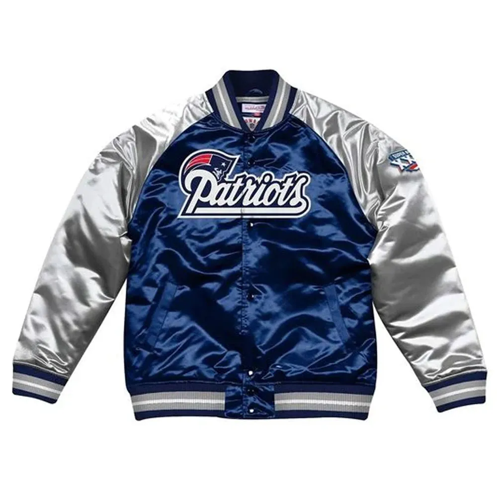 The Pick and Roll New England Patriots Navy Blue Jacket webp The Pick and Roll New England Patriots Navy Blue Jacket webp