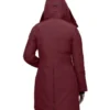 The Republic of Sarah Cooper Parka Hood Coat back