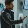The Resident S05 Conrad Hawkins Leather Jacket right webp