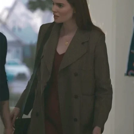 The Resident S06 Kincaid Sullivan Brown Coat webp