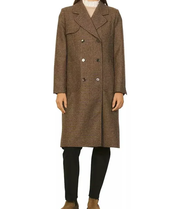 The Resident S06 Kincaid Sullivan Brown Coat on Sale webp