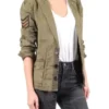 The Rookie S03 Nyla Harper Green Jacket