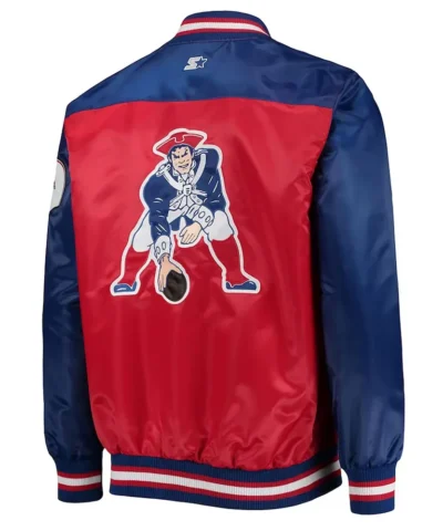 The Tradition New England Patriots Jacket back webp