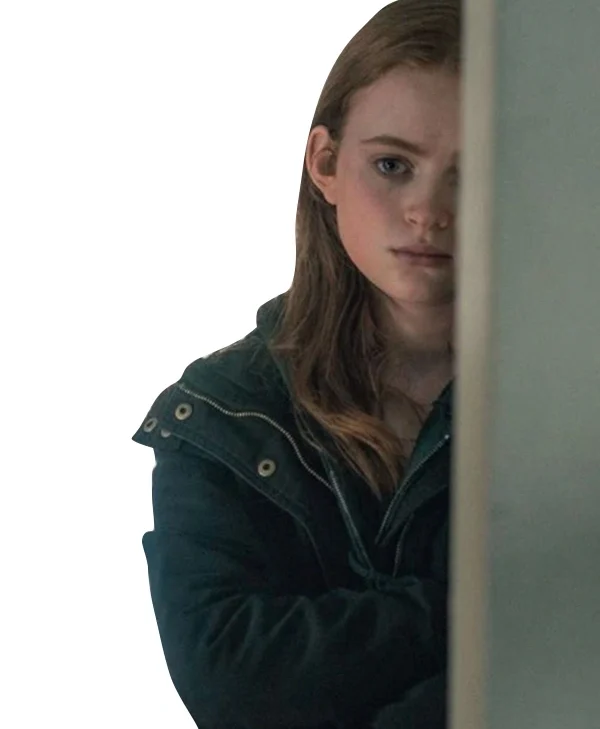 The Whale 2022 Sadie Sink Hooded Cotton Jacket